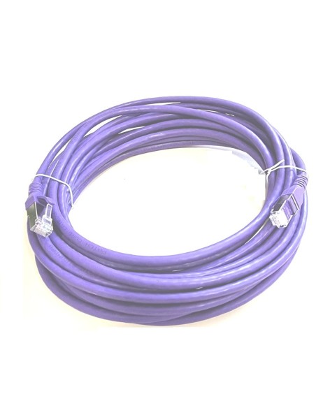KABEL SIECIOWY LAN SSTP CAT6A RJ45 7,4M FIOLET