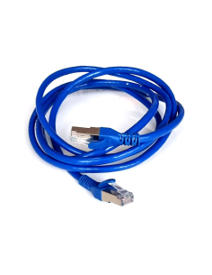 SKRĘTKA KABEL SSTP CAT6A RJ45 2M GRANATOWY