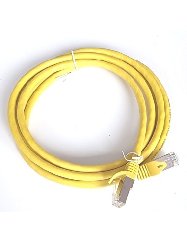 PATCHKABEL SSTP CAT6A RJ45 2M ŻÓŁTY