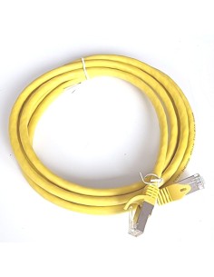 KABEL LAN ETHERNET SSTP CAT6A RJ45 ZÓŁTY 2M