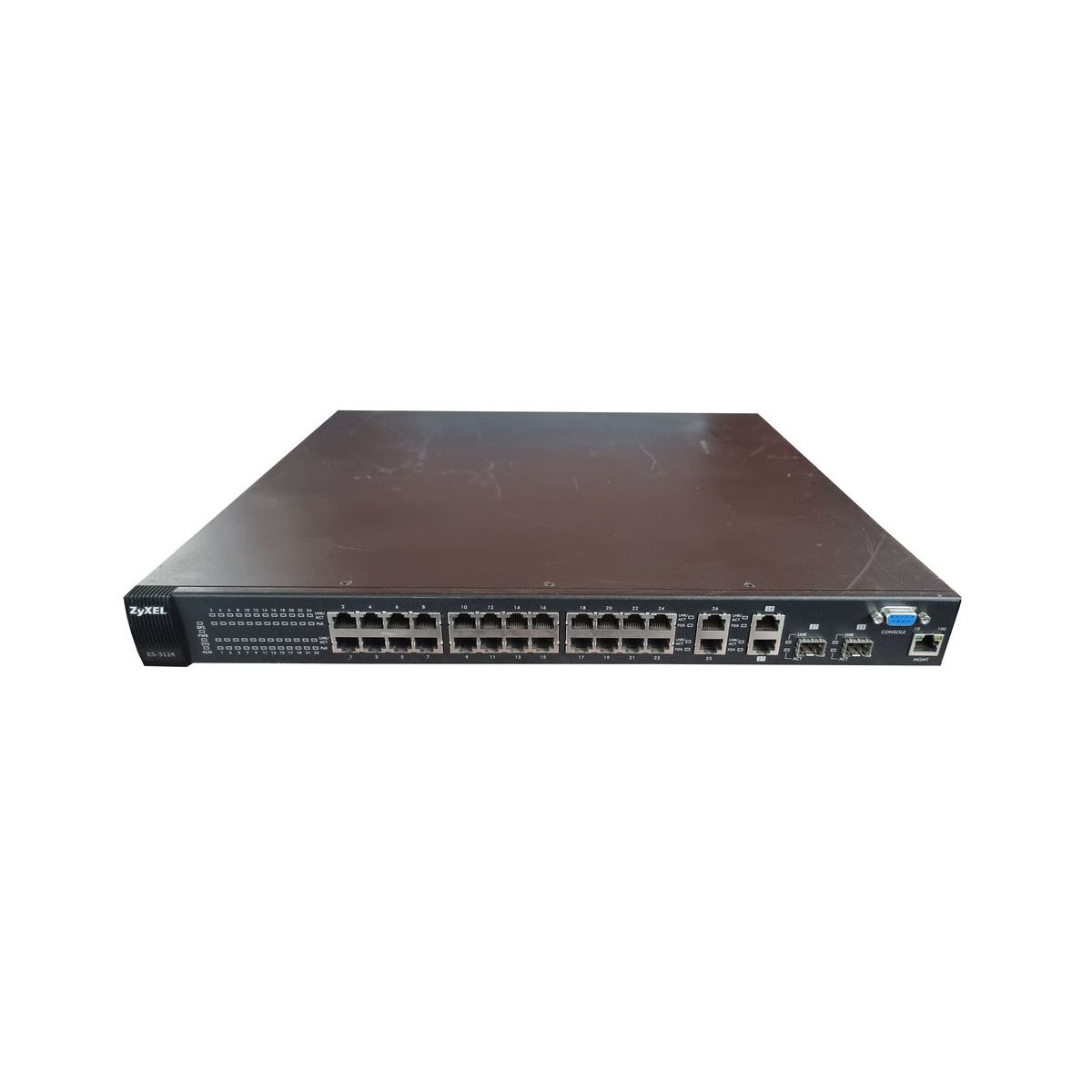 SWITCH ZYXEL ES-3124 24x10/100Mbps 2xSFP 2x1GB