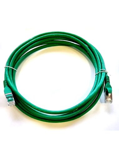 PATCHCORD SSTP CAT6A RJ45 ZIELONY 3,2 M