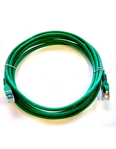 SKRĘTKA SSTP CAT6A RJ45 ZIELONY 3,2 M