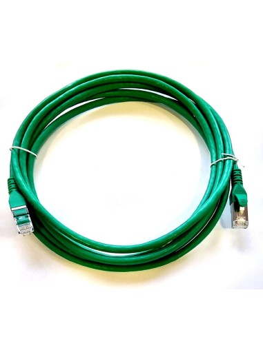 KABEL SIECIOWY LAN SSTP CAT6A RJ45 ZIELONY 3,2M