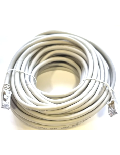 PATCHKABEL SSTP CAT6A RJ45 SZARY 20M