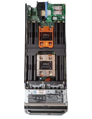 DELL M630 BLADE 2x14-CORE 64GB H730 10GB LAN x520