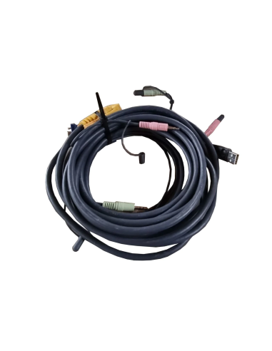 SWITCH KVM ATEN CS1758 8xVGA 16xAUDIO 2xUSB KABLE