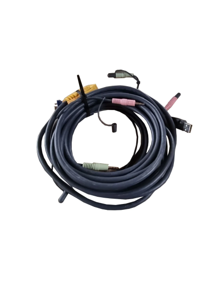 SWITCH KVM ATEN CS1758 8xVGA 16xAUDIO 2xUSB KABLE