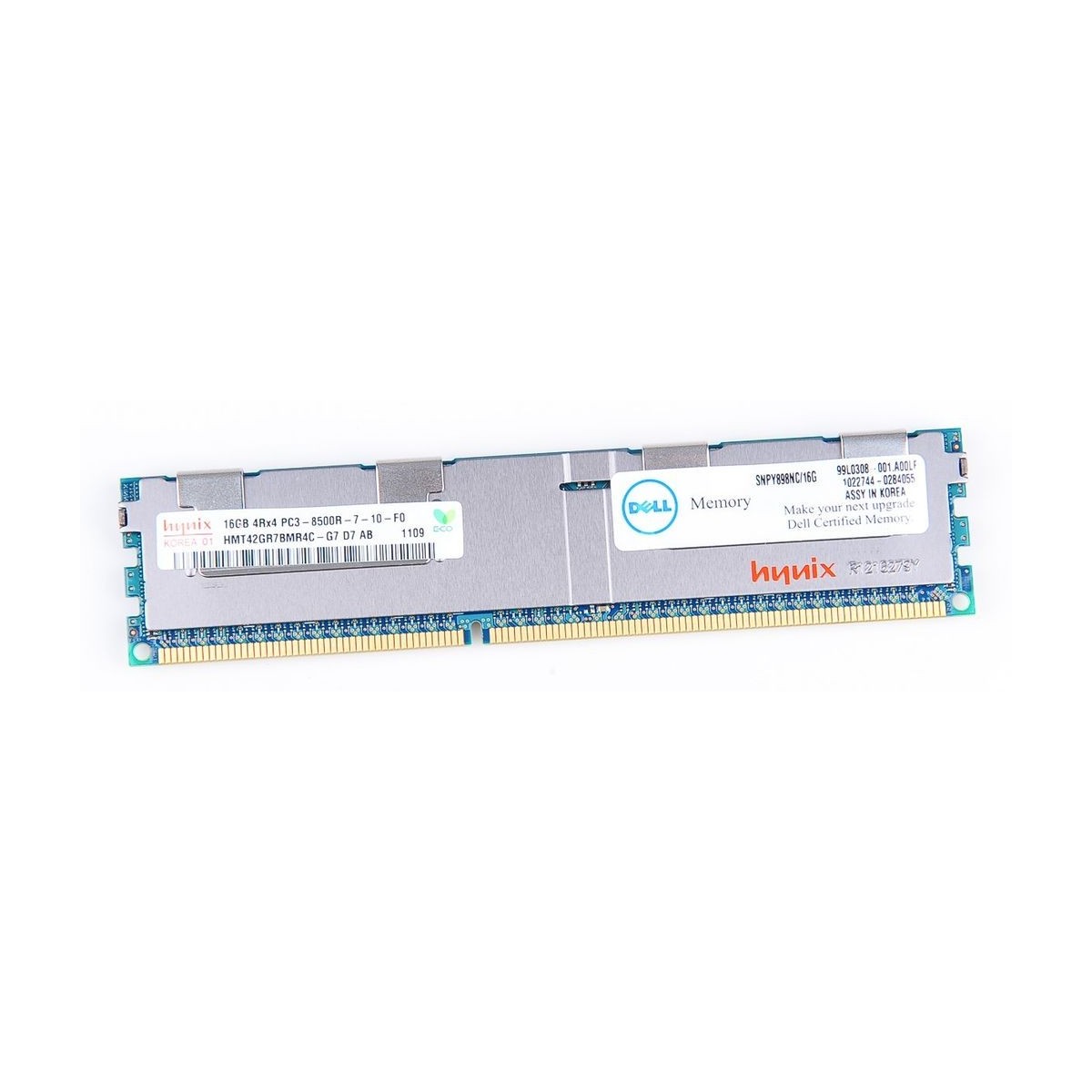 DELL  HYNIX 16GB 4Rx4 PC3-8500R SNPY898NC/16G