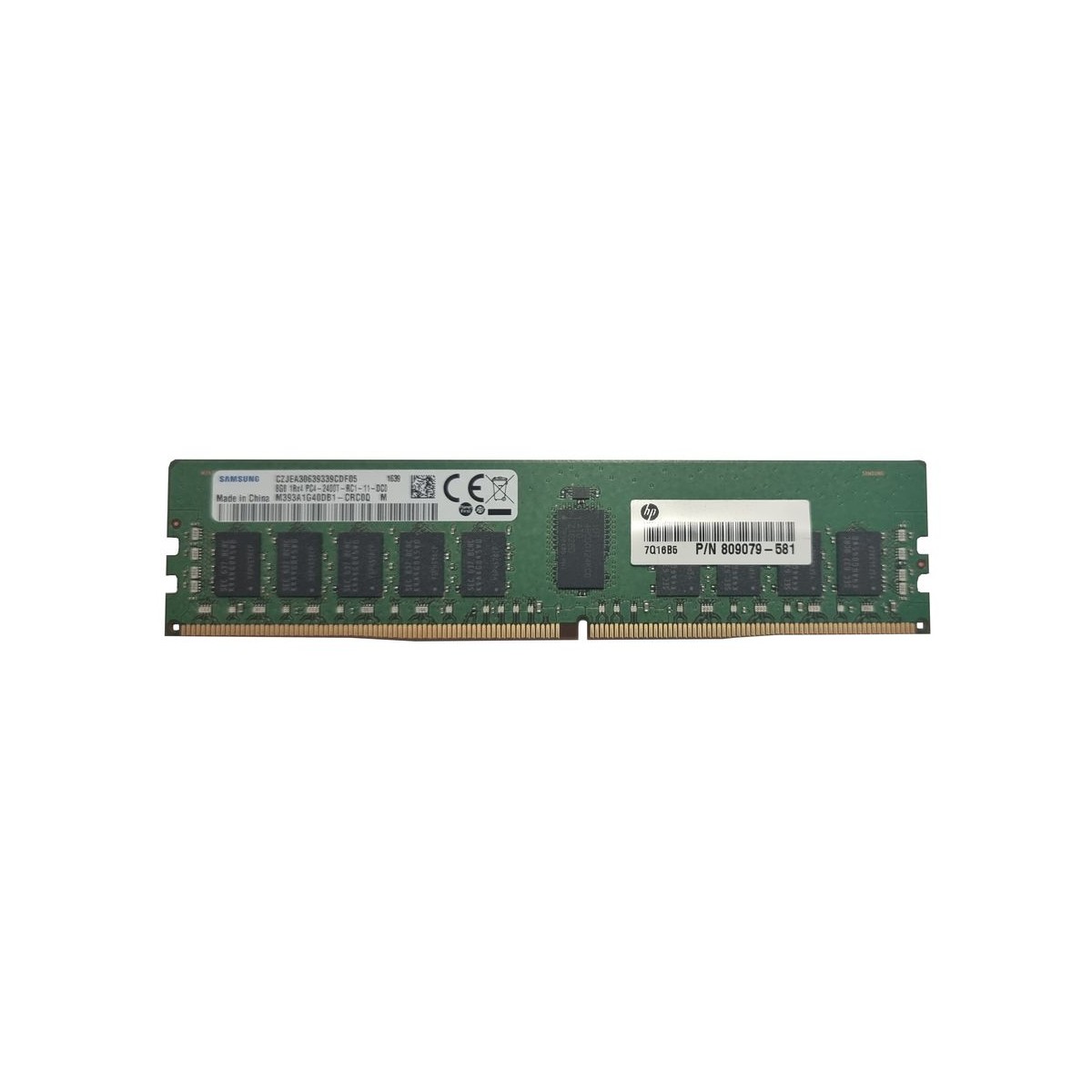 HP SAMSUNG 8GB 1Rx8 PC4-2400T ECC REG 809079-581
