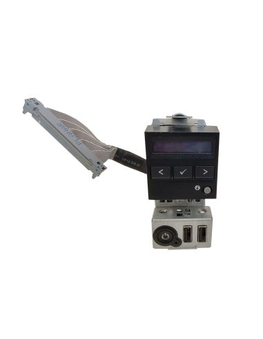 FRONT CONTROL PANEL LCD DELL T310 T410 2xUSB 0D310