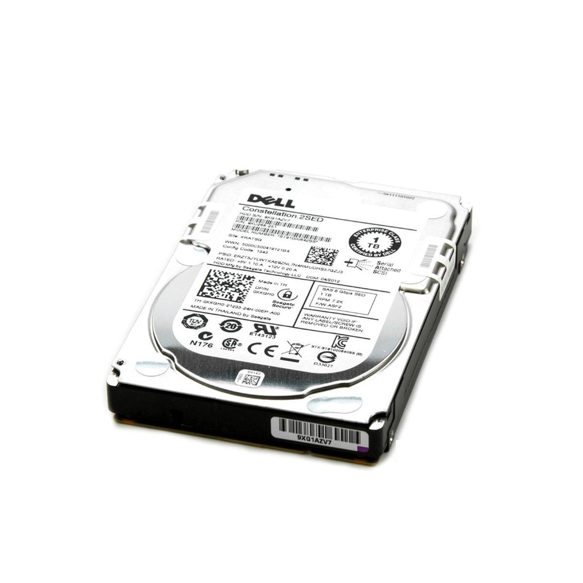 DYSK DELL 1TB SAS 7.2K 6G 2,5 0XKGH0