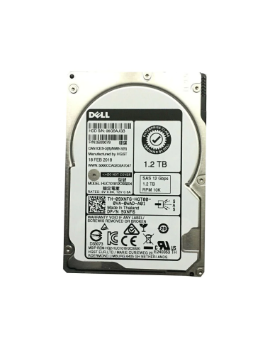 DYSK DELL 1.2TB SAS 12G 10K 2,5 HDD HUC101812CSS204 0B33078 09XNF6