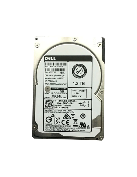 DYSK DELL 1.2TB SAS 12G 10K 2,5 HDD HUC101812CSS204 0B33078 09XNF6
