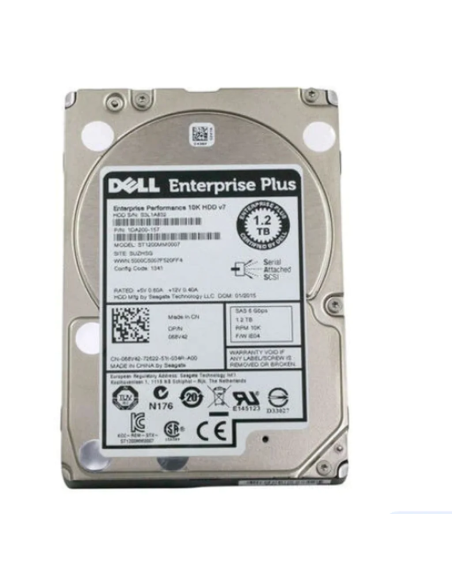 DELL ENTERPRISE 1.2TB SAS 10K ST1200MM0007 6G 2,5