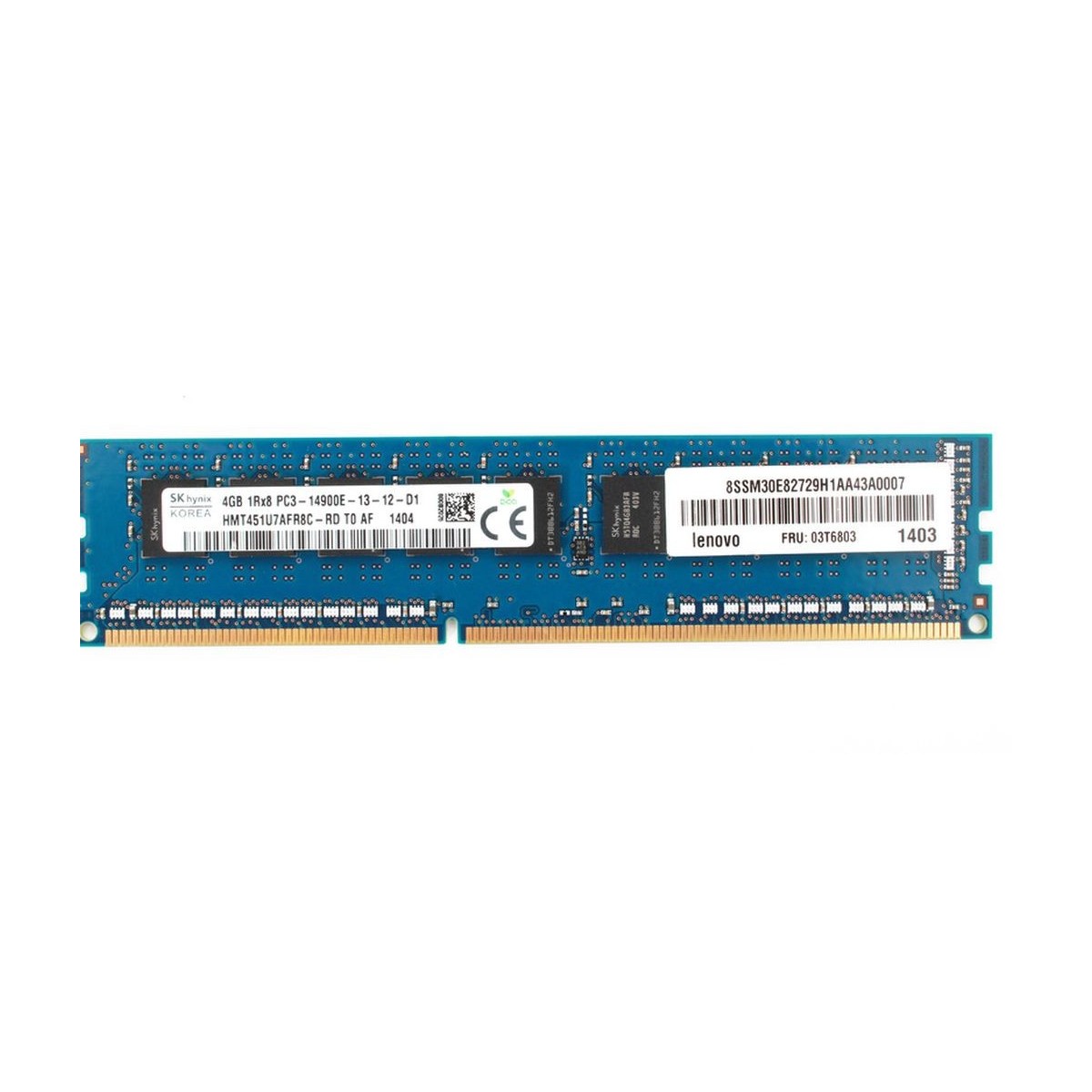 PAMIEC LENOVO 4GB 1Rx8 PC3 14900E 03T6803 PAMIEC LENOVO 4GB 1Rx8 PC3 14900E 03T6803