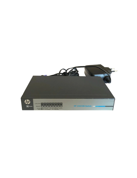 BIURKOWY SWITCH HP 1410-8G 8x1GB J9559A ZASILACZ