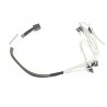 KABEL MINI SAS HD 1xSFF-8643 4xSATA LENOVO THINKSERVER TS150 00HV335