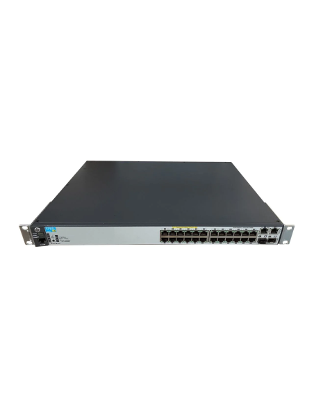 SWITCH HP 2620-24 24x10/100Mbps PoE+ 2xSFP 2x1GB RJ-45 VLAN USZY J9625A