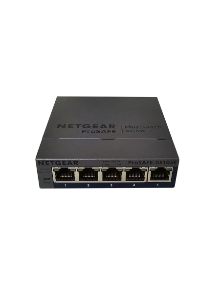 BIURKOWY SWITCH NETGEAR GS105E 5x1GB ZASILACZ