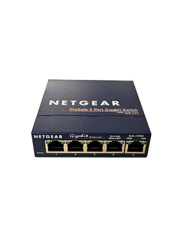 BIURKOWY SWITCH NETGEAR GS105 v4 5x1GB ZASILACZ