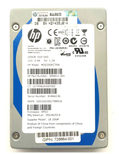 HP SANDISK 200GB SSD SAS 6G 2,5 690811-001