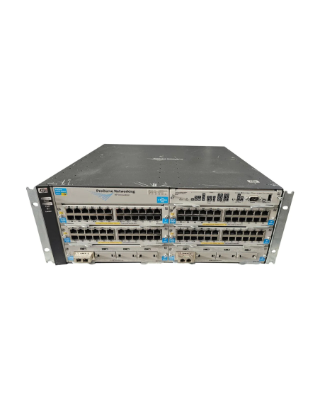 HP 5406zl 4xJ8702A 96x1GB PoE+ 8x10GB X2 2xGBIC