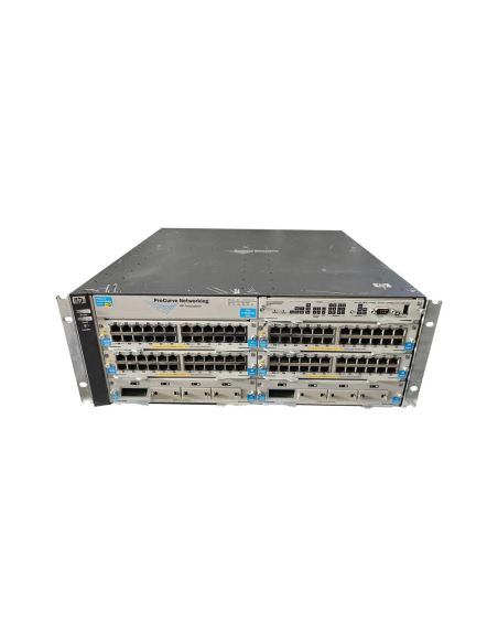 HP 5406zl 4xJ8702A 96x1GB PoE+ 8x10GB X2 2xPSU