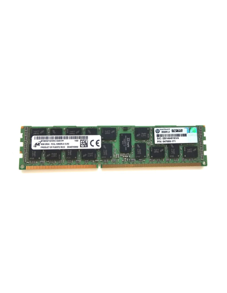 HP MICRON 8GB 2Rx4 PC3L-10600R ECC REG 647650-171