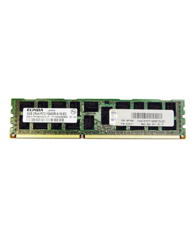 IBM ELPIDA 8GB 2Rx4 PC3-10600R ECC REG 47J0157