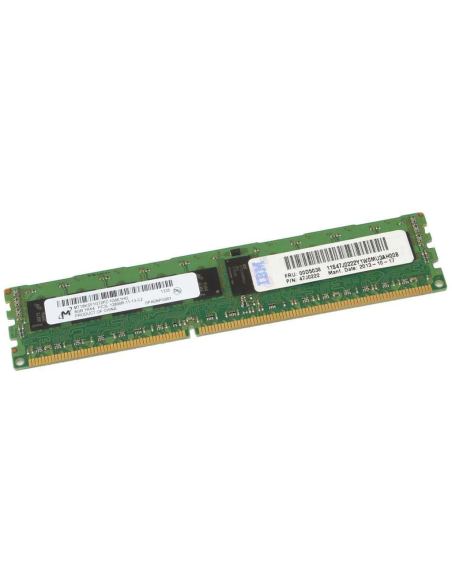IBM MICRON 8GB 1Rx4 PC3L-12800R ECC REG 47J0222