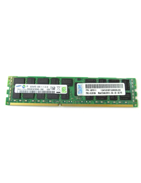 IBM SAMSUNG 8GB PC3-12800R 2Rx4 ECC REG 47J0169