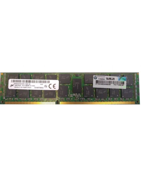 HP MICRON 16GB 2Rx4 PC3-14900R ECC REG 712383-081