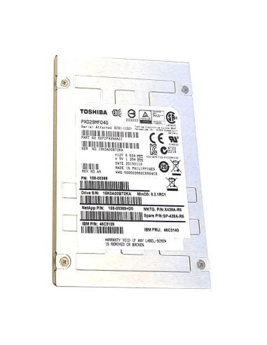 IBM TOSHIBA 400GB SSD SAS PX02SMF040 12G 46C3140