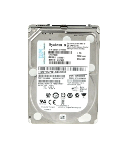 IBM 1TB SAS ST91000640SS 7.2K 6G 2,5 81Y9691