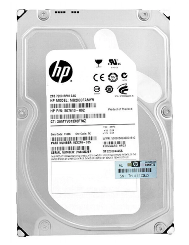 HP 2TB SAS ST32000444SS 7.2K 6G 3,5 507613-002