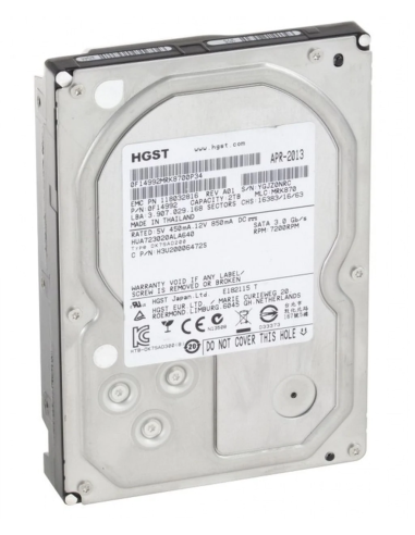 DYSK EMC HGST 2TB SATA 3G 7.2K 3,5 HUA723020ALA640 0F14992 118032816