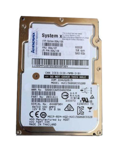 LENOVO 600GB SAS HUC156060CSS200 15K 6G 2,5 00AJ13
