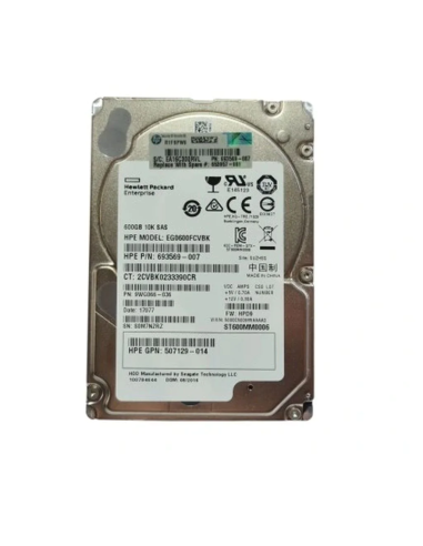 HPE 600GB SAS ST600MM0006 10K 6G 2,5 693569-007