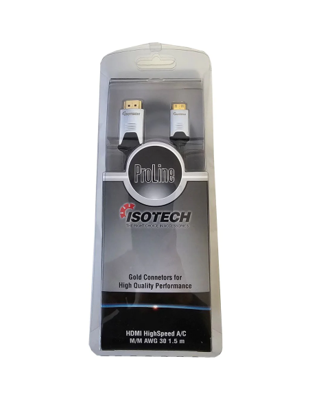 NOWY KABEL ISOTECH HDMI A NA HDMI C M/M AWG 1.5M