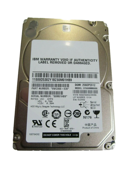 DYSK SEAGATE 600GB SAS ST600MM0006 10K 6G 2,5