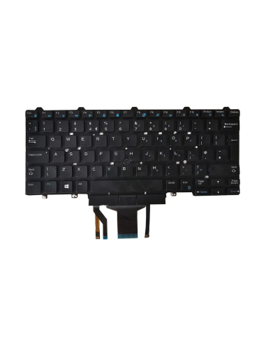 KLAWIATURA DELL LATITUDE E5450 QWERTY UK NSK-LKABC