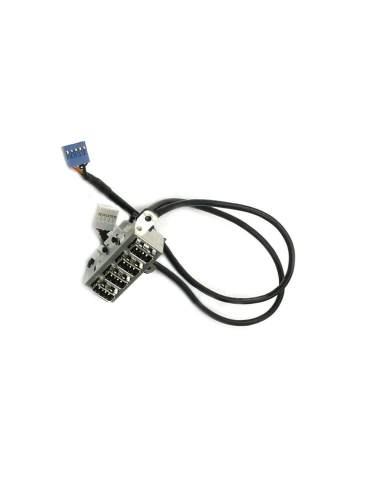 FRONT PANEL I/O 4xUSB DELL T1500 MT 0C43CH