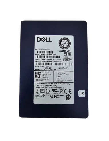 DYSK DELL 480GB SSD SATA 6G 2,5 RAMKA 03DCP0