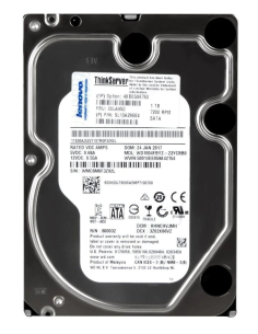 DYSK LENOVO 1TB SATA 6G 7.2K 3,5 WD1004FBYZ-23YCBB0 SL10A28664 00LA950