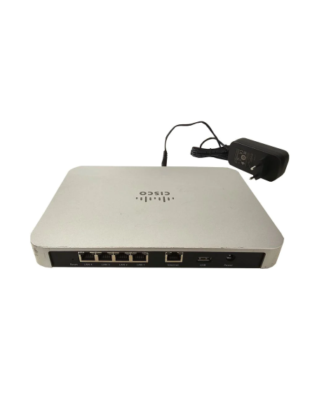 CISCO MERAKI MX60 CLOUD MANAGED FIREWALL 4xLAN 1GB 1xUSB ZASILACZ