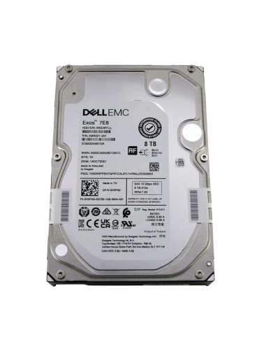 DYSK DELL EMC EXOS 7E8 8TB SAS SED ST8000NM010A 12G 7.2K 512e 3,5 0H3PN0