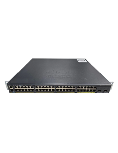 SWITCH CISCO WS-C2960X-48LPD-L 48x1GB PoE+ 2xSFP+ 10GB VLAN