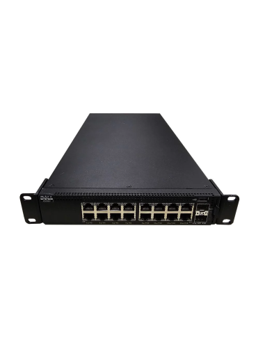 SWITCH DELL NETWORKING X1018P 16x1GB PoE+ 2xSFP 1GB VLAN USZY