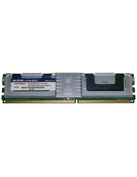 PAMIEC SUPER TALENT 2GB DDR2-667 PC5300 ECC FB DIMM T667FB2G4